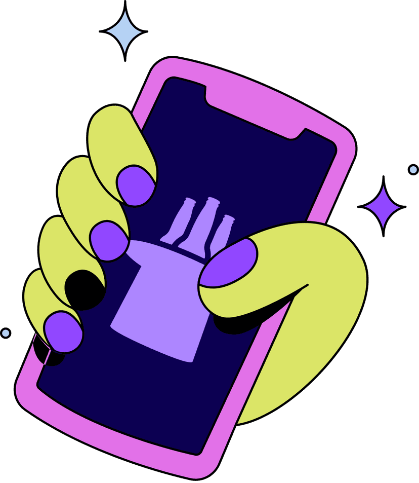 Logo do TaDa delivery